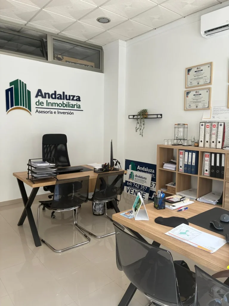 La oficina de Andaluza de Inmobiliaria
